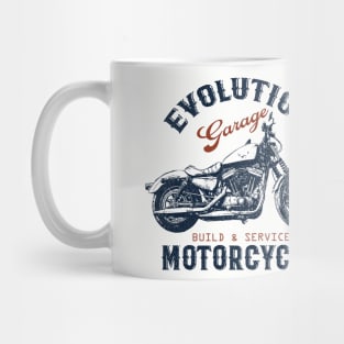 MOTORCYCLE EVOLUTION GARAGE Mug